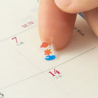 MIDORI Sticker Schedule 2392 Season Food