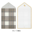 MIDORI Mini Envelope Letter Check