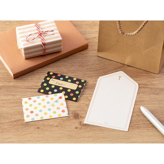 MIDORI Mini Envelope Letter Dot