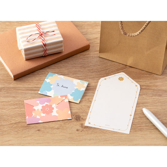 MIDORI Mini Envelope Letter Flower