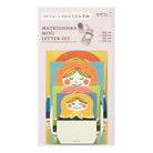 MIDORI Mini Letter Set Matryoshka doll Girl
