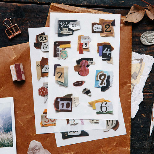 OURS Oil Pastel Stickers