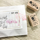 CHAMIL GARDEN 5th Anniv. Rubber Stamp-Flower