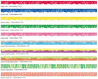 MT Art Tape Crayon 15mm Set