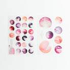 MU Print-On Sticker 2s 041-Red Wine