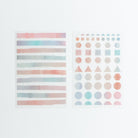 MU Print-On Sticker 2s 042-Pastel Watercolour Geom