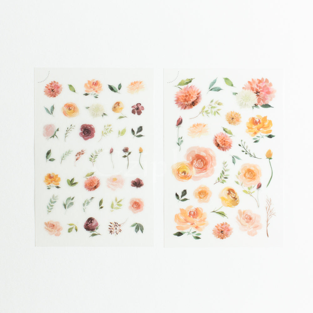 MU Print-On Sticker 2s 044-Sunshine Roses