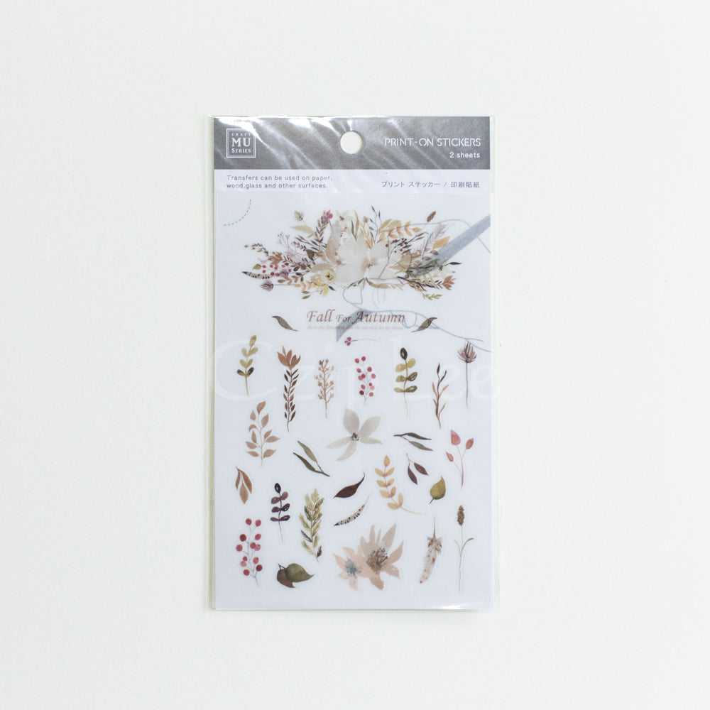 MU Print-On Sticker 2s 045-Fall of Autumn