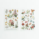 MU Print-On Sticker 2s 046-Retro Flowers