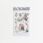 MU Print-On Sticker 2s 046-Retro Flowers