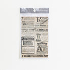 MU Print-On Sticker 2s 047-Vintage Ephemera