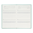 MIDORI Diary Habit Tracker Blue Green