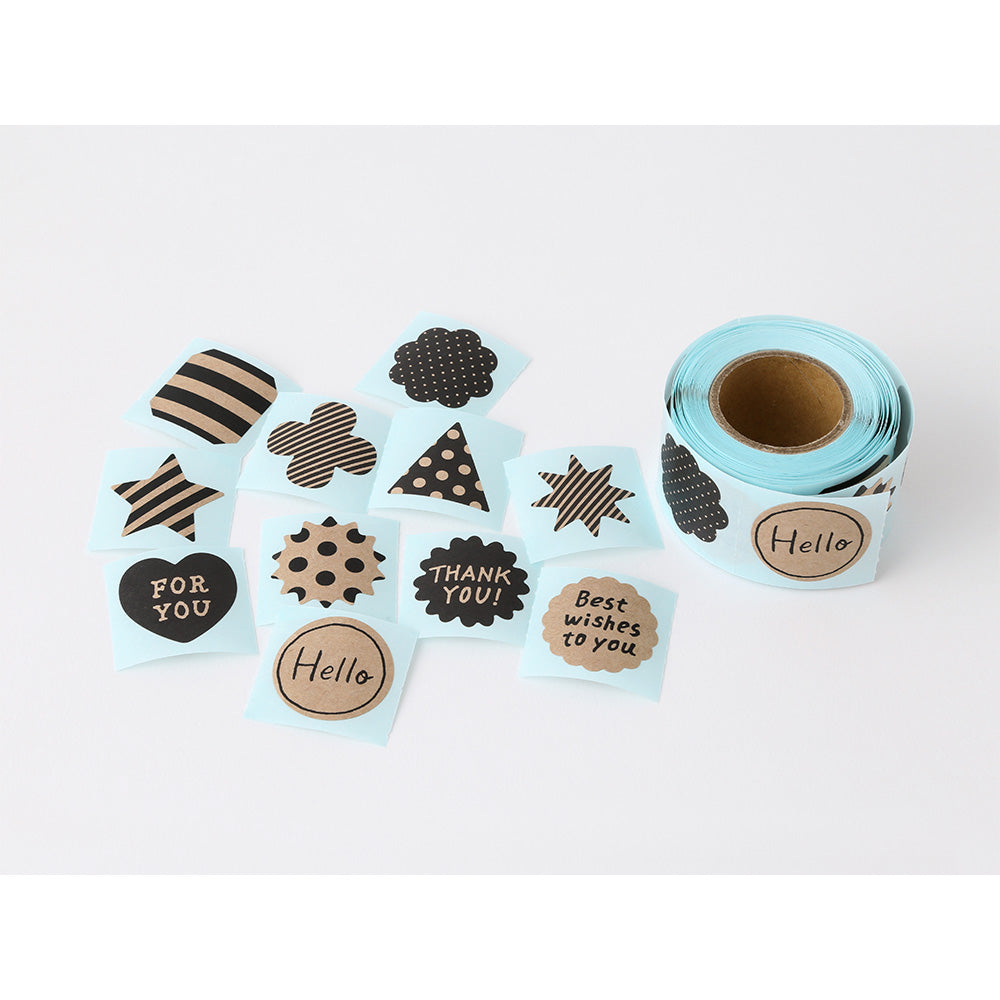 MIDORI Roll Sticker Mix Craft