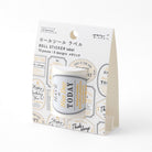 MIDORI Roll Sticker Label Metallic