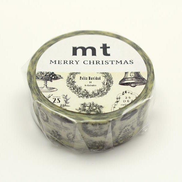 MT x Christmas 2018 Vintage Christmas Message 15mm
