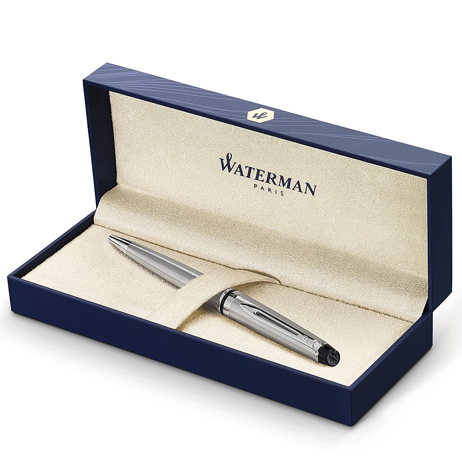 WATERMAN Expert Stainless Steel CT Ball Pen