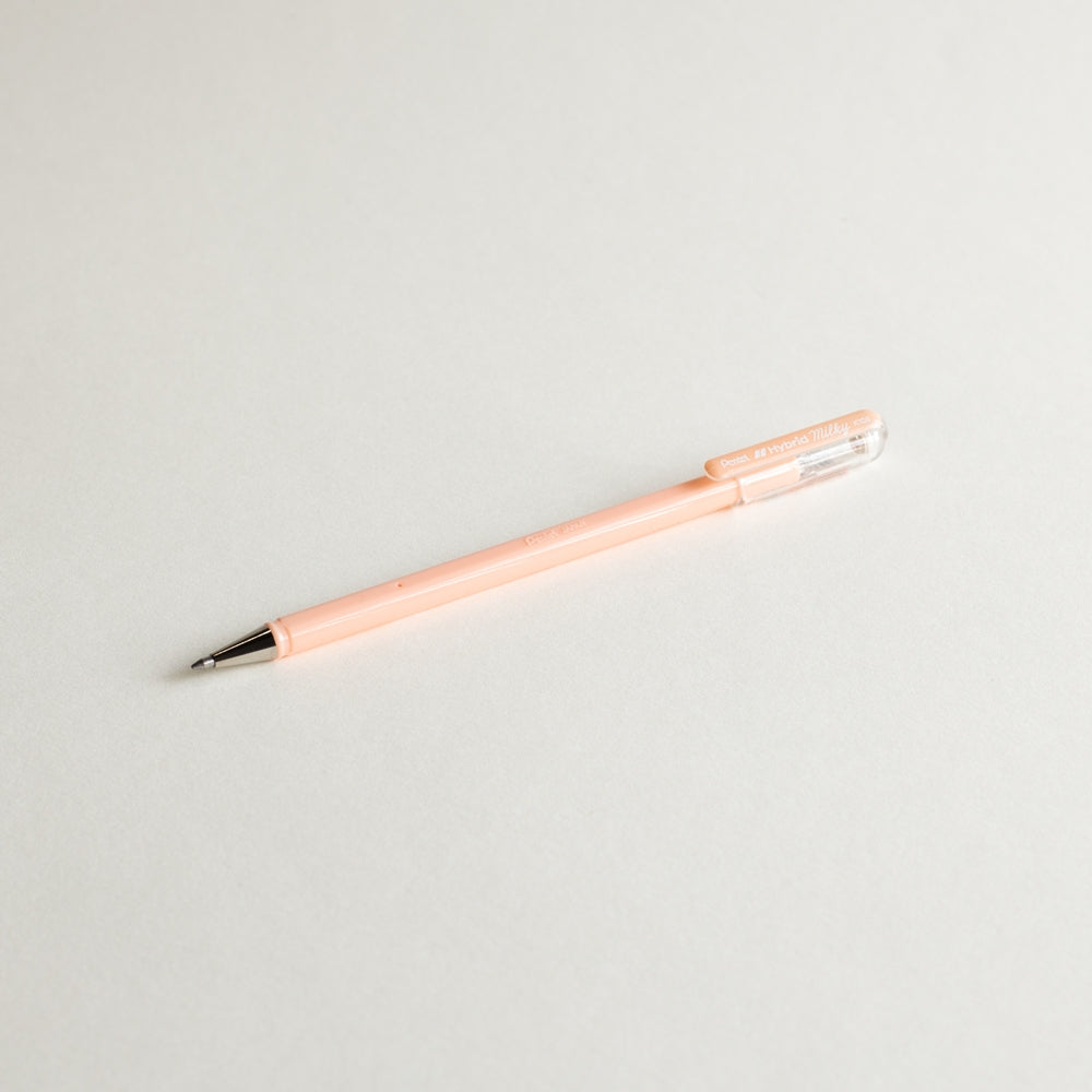 PENTEL Hybrid Milky 0.8mm-Pastel Orange