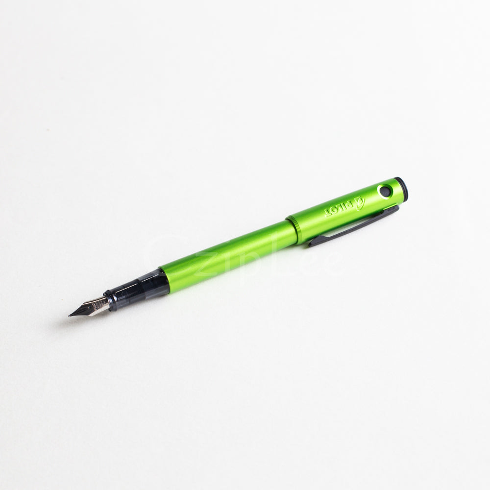 PILOT Explorer Fountain Pen Medium-Metallic Lime Green
