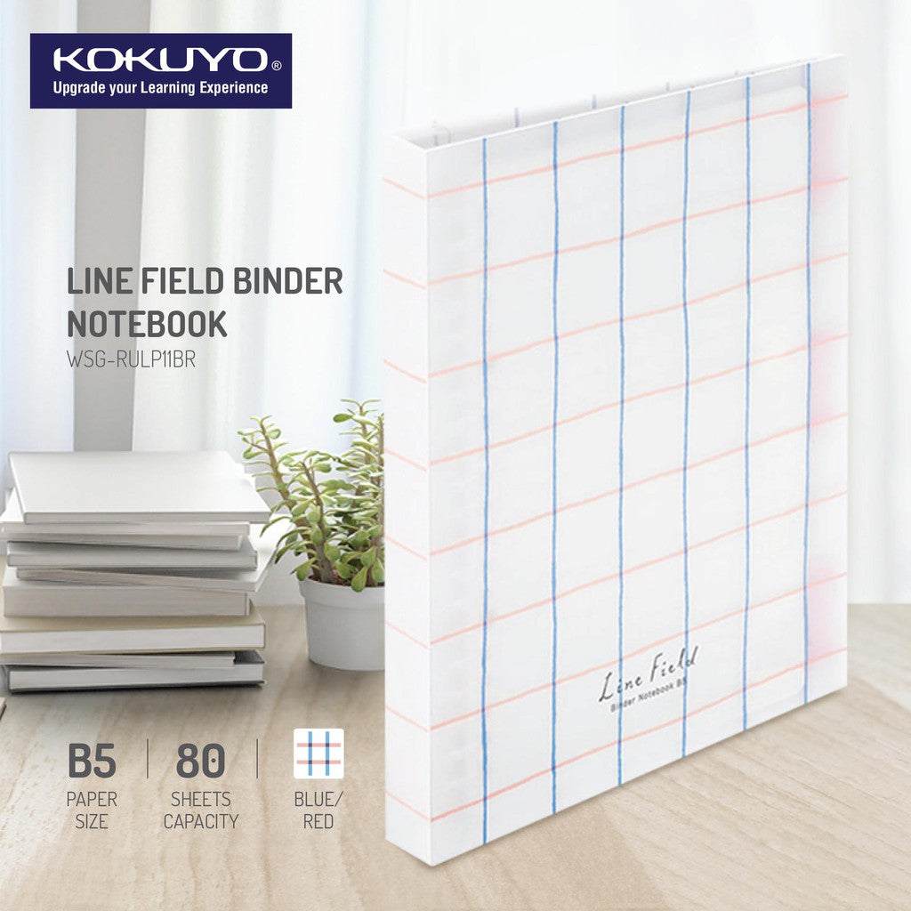 KOKUYO Line Field Binder Note B5 BR