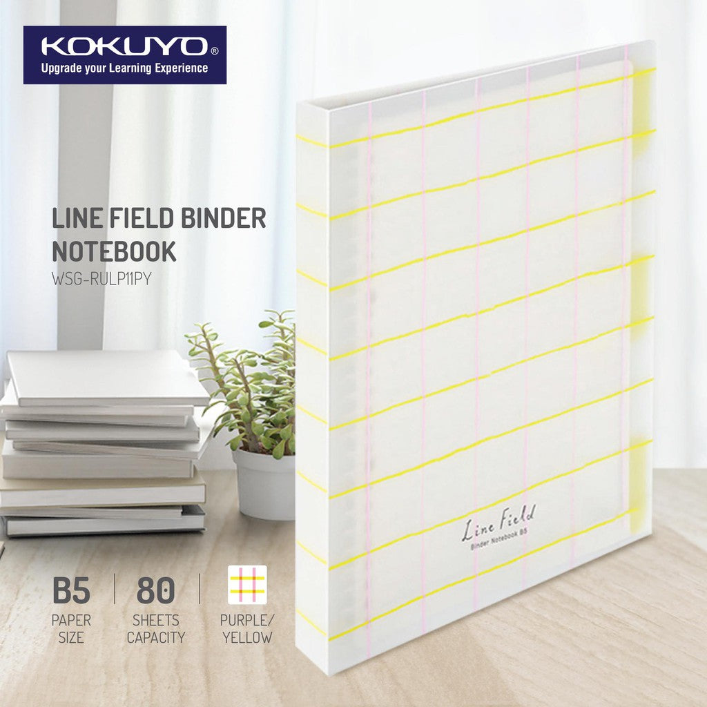 KOKUYO Line Field Binder Note B5 PY