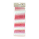 CLAIREFONTAINE Tissue Paper-Folded 18g 50x70cm 4s Red Stripes
