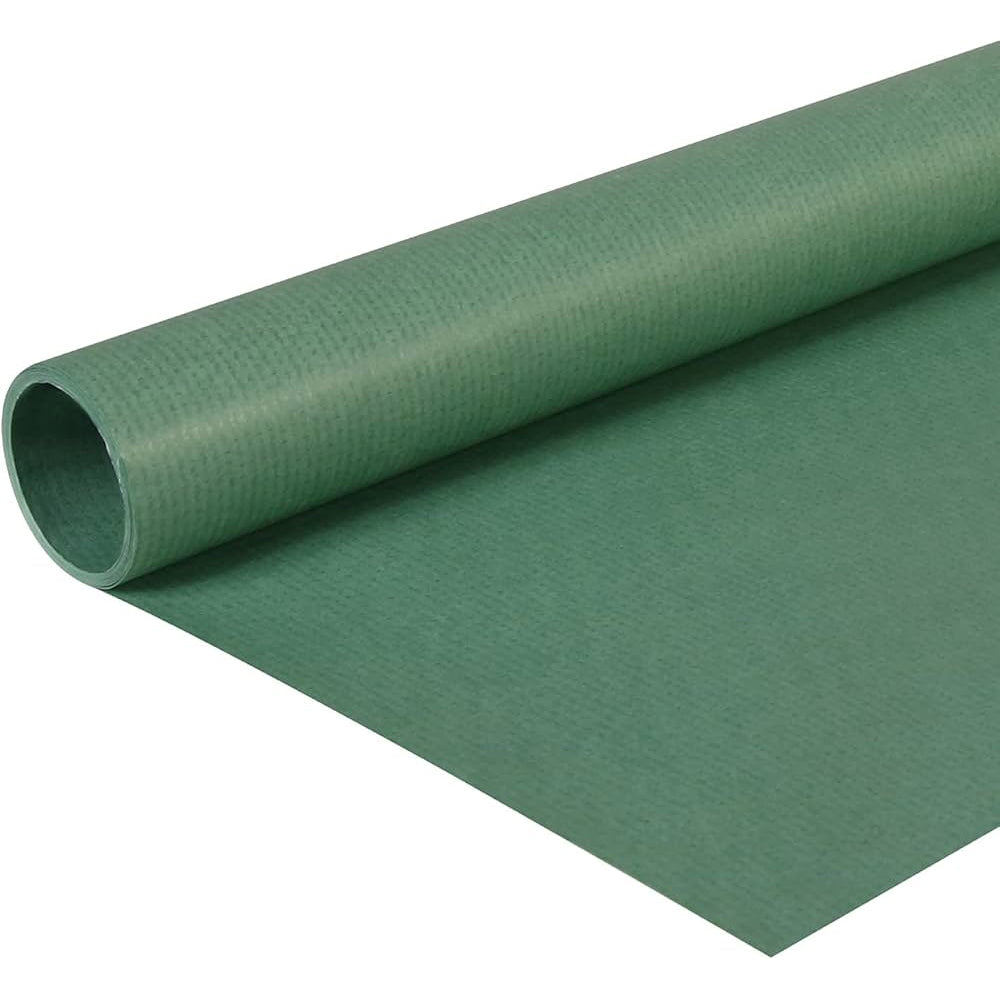 CLAIREFONTAINE Kraft Paper Roll 65g 0.7x3m Ribbed-Moss Green