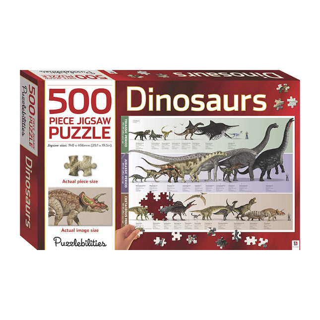 500 Piece Jigsaws: Dinosaurs