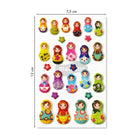 MAILDOR 3D Stickers Cooky Russian dolls 1s Default Title