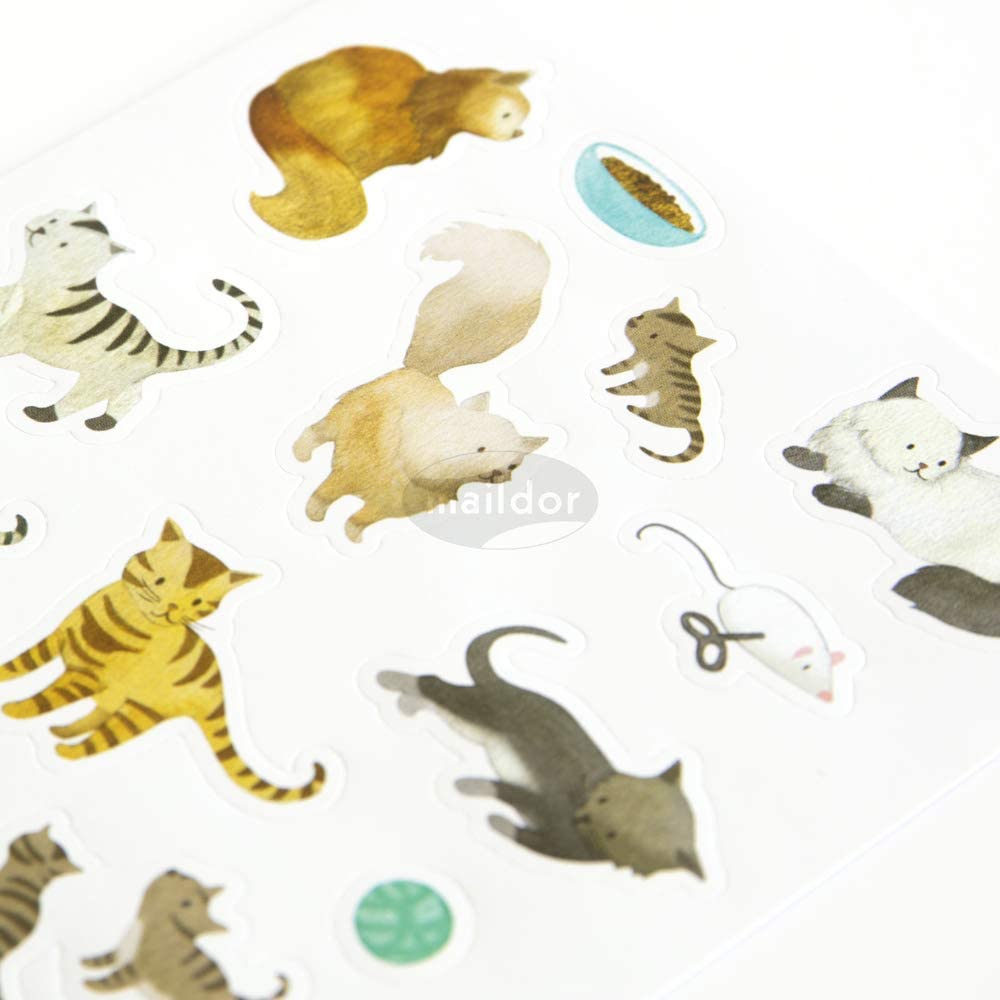 MAILDOR Deco Stickers Mimi Stick Cats 4s