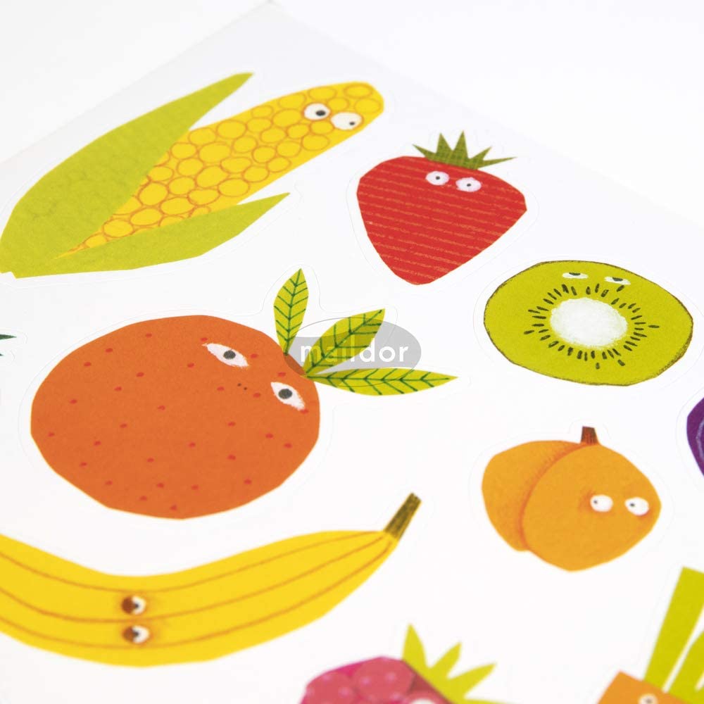 MAILDOR Deco Stickers Baby Fruit & Vegetable 6s Default Title