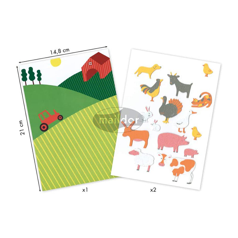 MAILDOR Deco Stickers Sweety Farm 2s