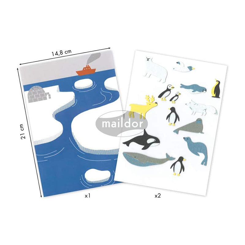 MAILDOR Deco Stickers Sweety Ice floe 2s Default Title