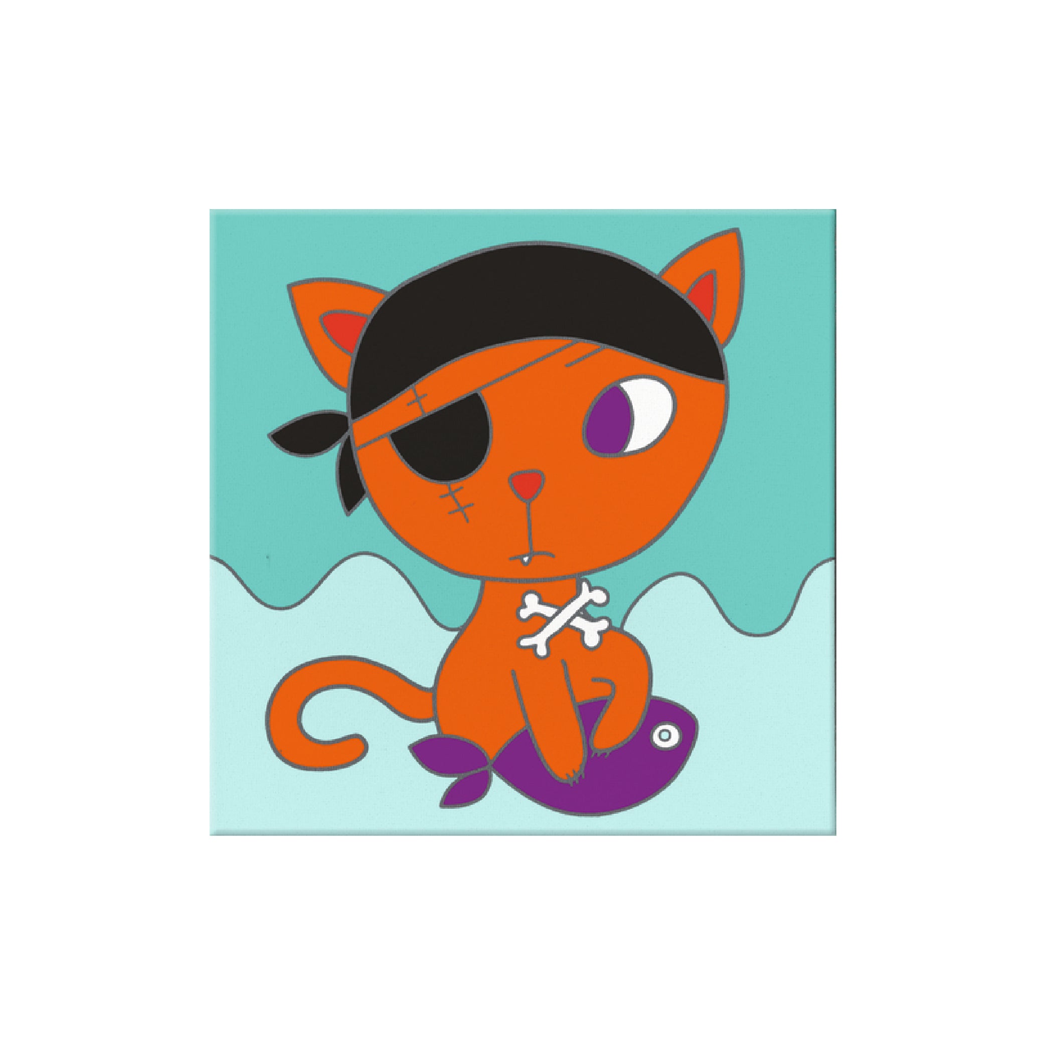 AVM Graffy Paint Pirate Cat 20x20 cm Default Title