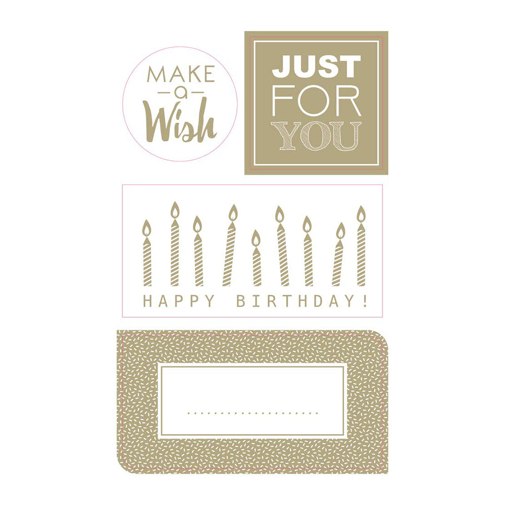 CLAIREFONTAINE Gift Labels Basic 16s Gold