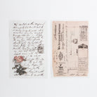 MU Print-On Sticker 2s 049-Vintage Handwritten
