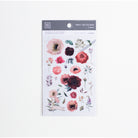 MU Print-On Sticker 2s 054-Bright Red Flora