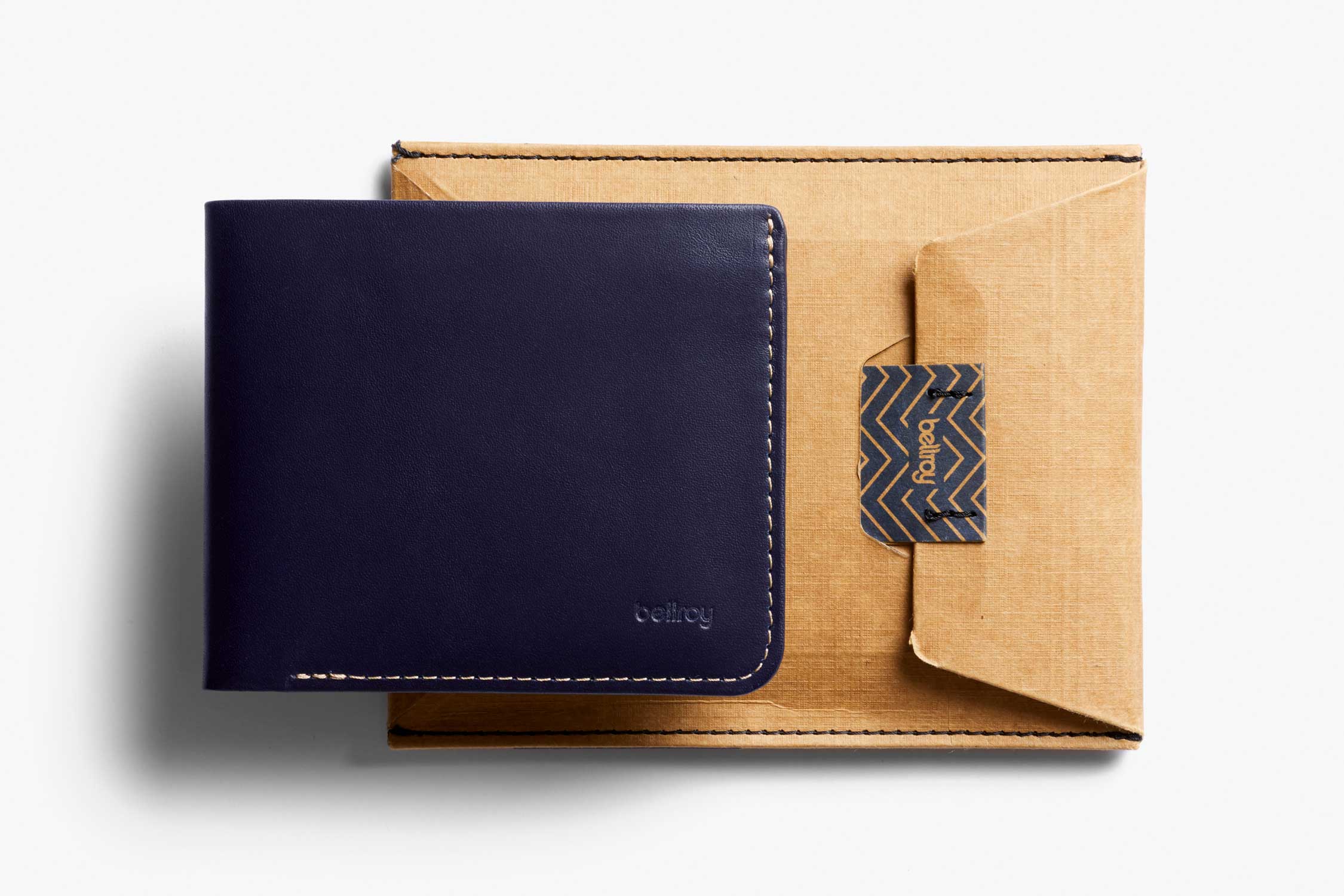 BELLROY The Square Wallet Navy Default Title