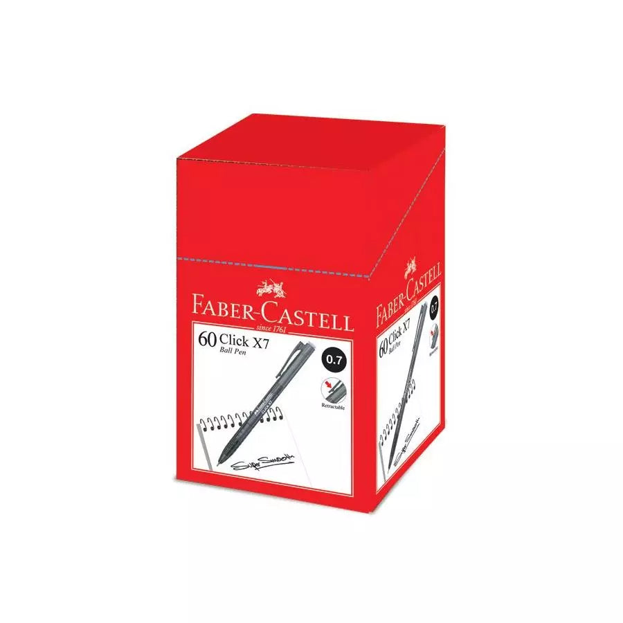 FABER-CASTELL Click X7 0.7mm 142278 Black 60s
