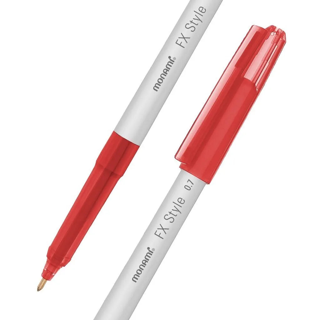 MONAMI FX Style Ball Pen 0.7mm Red