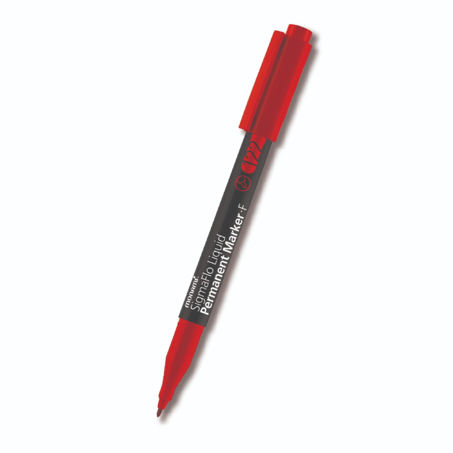 MONAMI SigmaFlo Liquid Permanent 122 Fine-Red