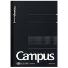 KOKUYO Campus Black Notebook No.1 A4 40s 5mm Grid Default Title