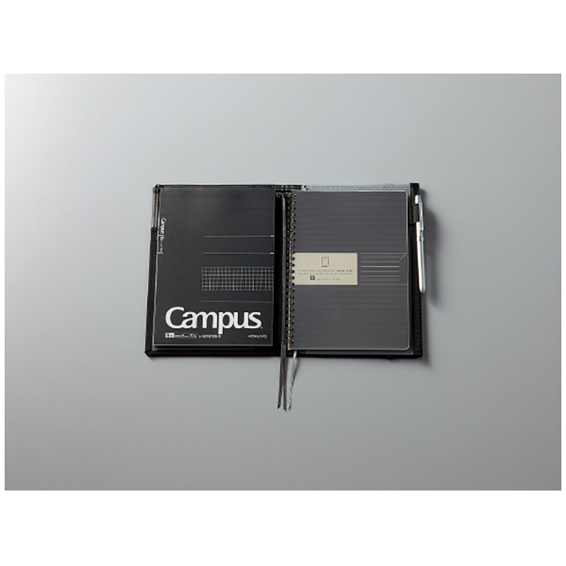 KOKUYO Campus Black Report Pad A5 70s 5mm Grid Default Title