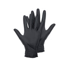 MONTANA Nitril Gloves Latex Black S 100/box