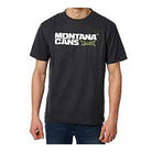 MONTANA T-Shirt Typo+Logo Charcoal M