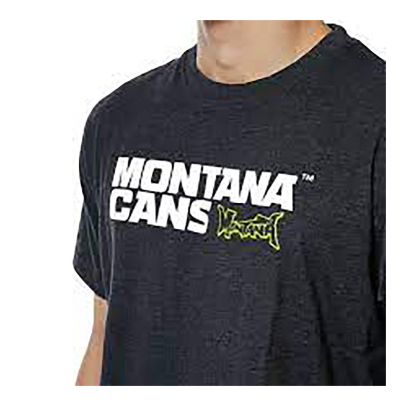 MONTANA T-Shirt Typo+Logo Charcoal M