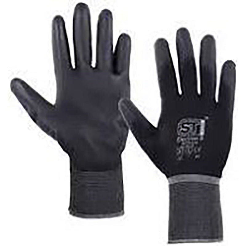 MONTANA Nylon Glove PU-Coated S Black Lining