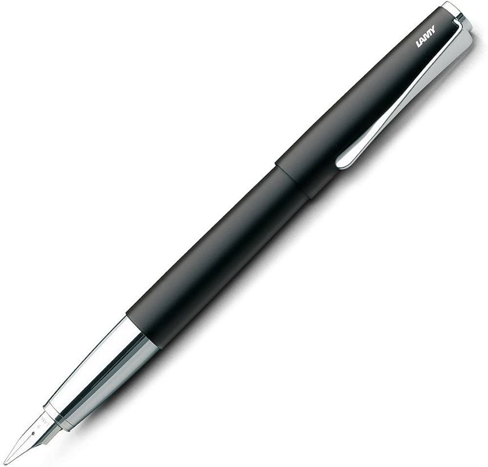 LAMY Studio Matt Black 067 Fountain Pen-Medium