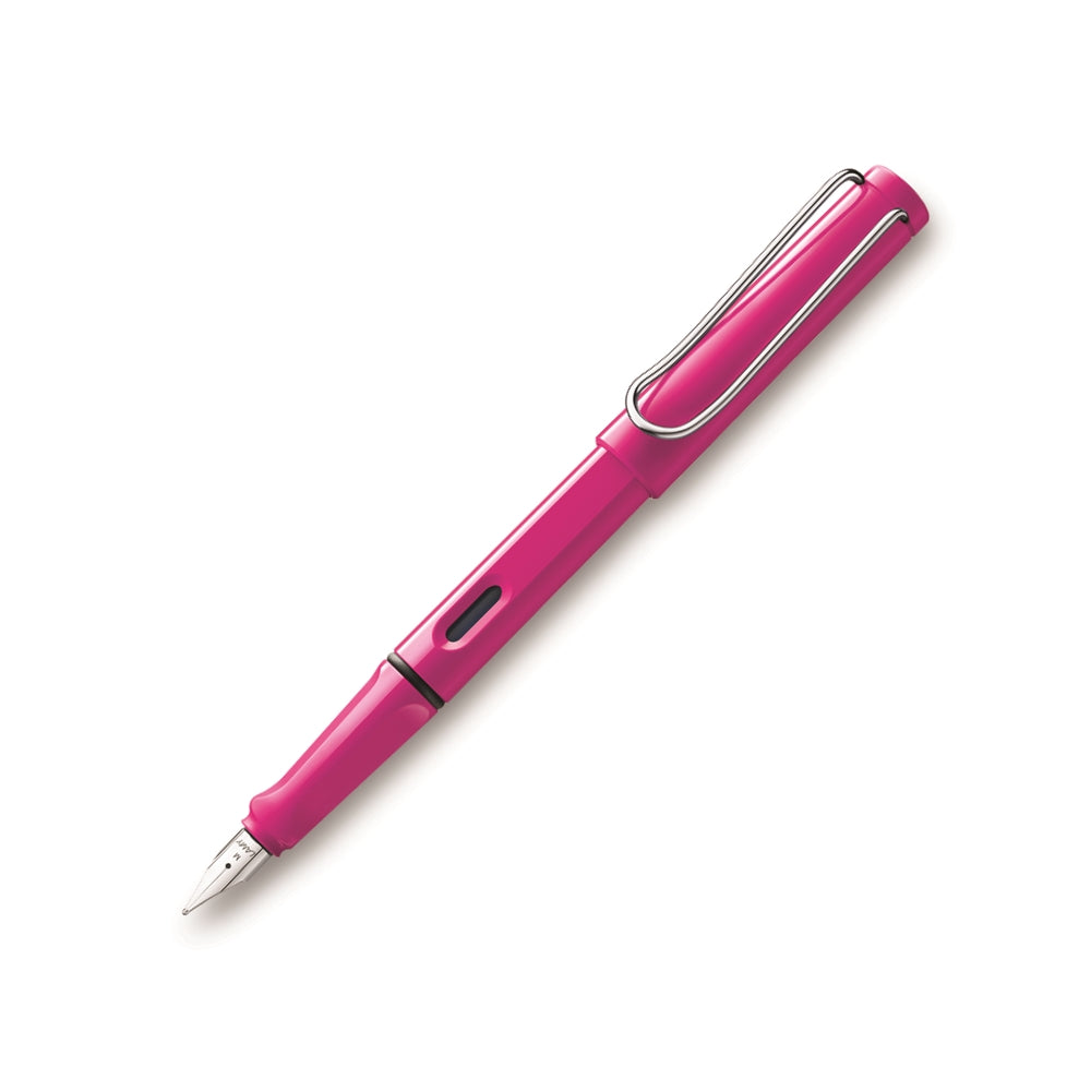 LAMY Safari Shiny Pink 013 Fountain Pen-Broad Default Title