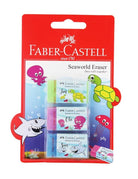 FABER-CASTELL Dust Free Eraser 187021 Seaworld 3BC