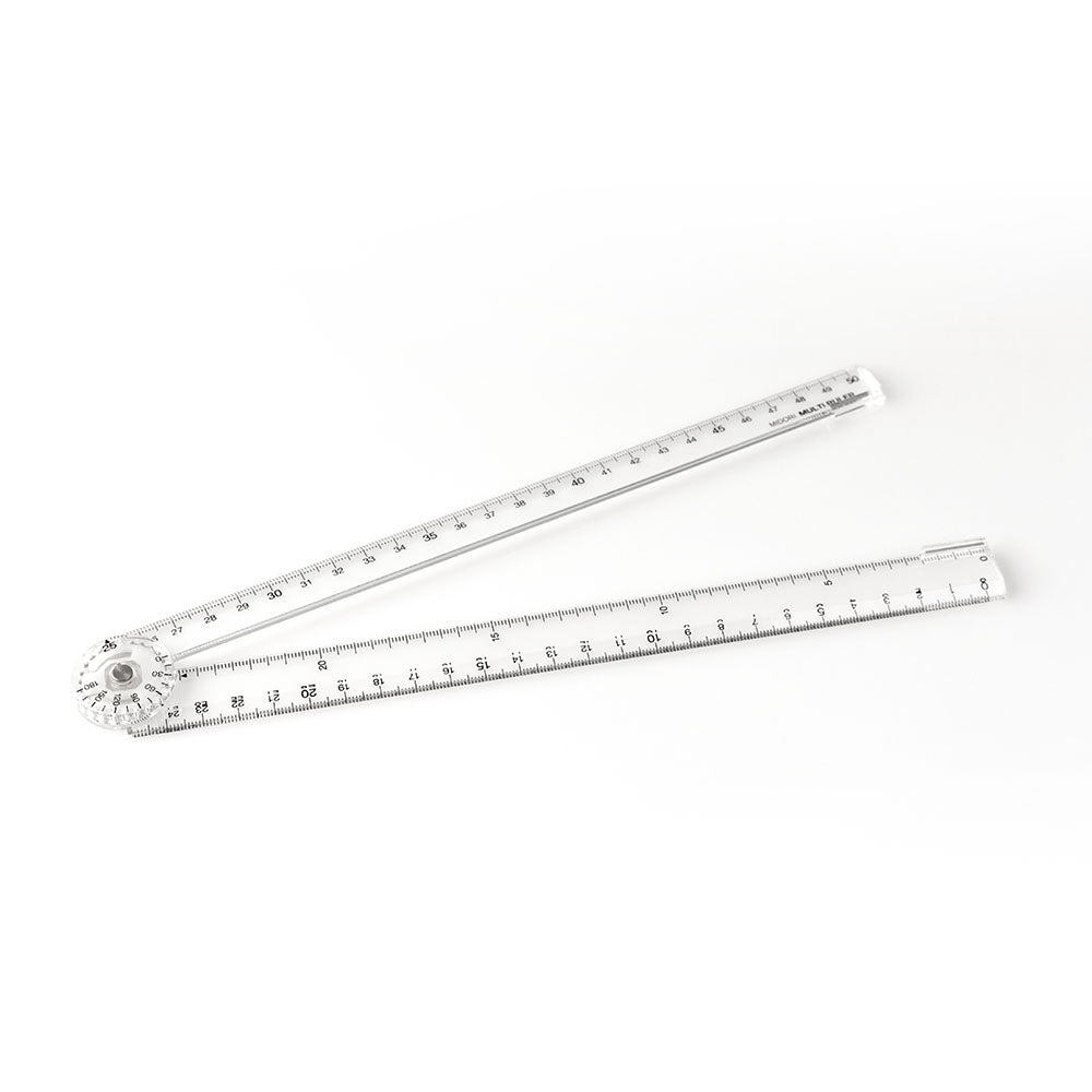 MIDORI Multi Ruler 50cm Clear